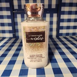 Buy 2 Get 1 FREE!!! BBW Thousand Wishes Body Lotion